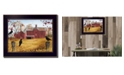 Trendy Decor 4U Autumn Gold By Billy Jacobs, Printed Wall Art, Ready to hang, Black Frame, 20" x 26"